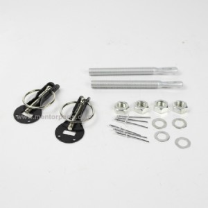 Automotive Complete Hood Pin Kit with All Accessories