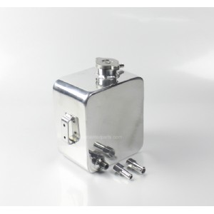 Billet aluminum auto water tank breather tank 2.5L