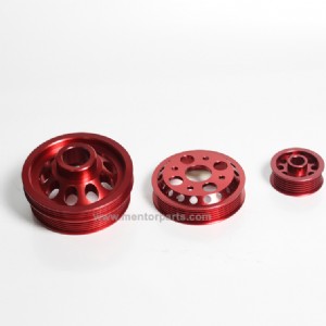 Billet Aluminum Crank Pulley for Nissan Z33 350Z(3pcs per Set)