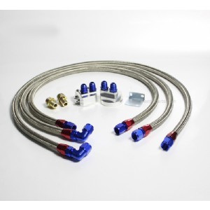 High Performance Auto Parts oil line hose kit with Adaptor
