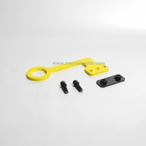 High Performance Racing Car Colored Tow Hooks in Aluminum