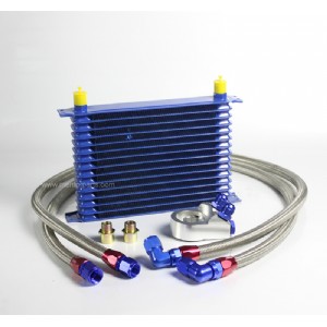 Universal Performance Racing Car Oilcooler Kit with different rows and colors