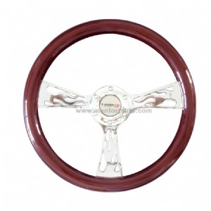 Universal Sport Racing Steering Wheel with Aluminum Spoke