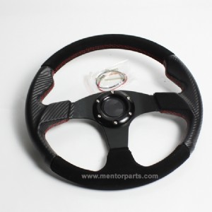 Vehicle Steering Wheel with Universal Fitment in Many Colors