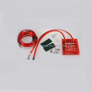 Voltage Adjuster Stabilizer Kit with Display and Grounding Cables